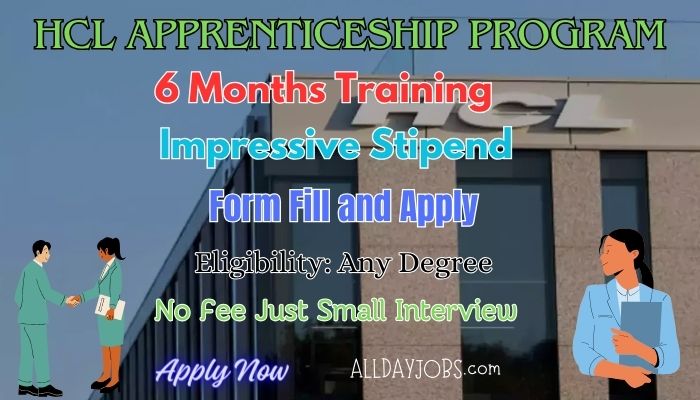 HCL Apprenticeship program