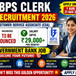 IBPS Clerk Recruitment 2026