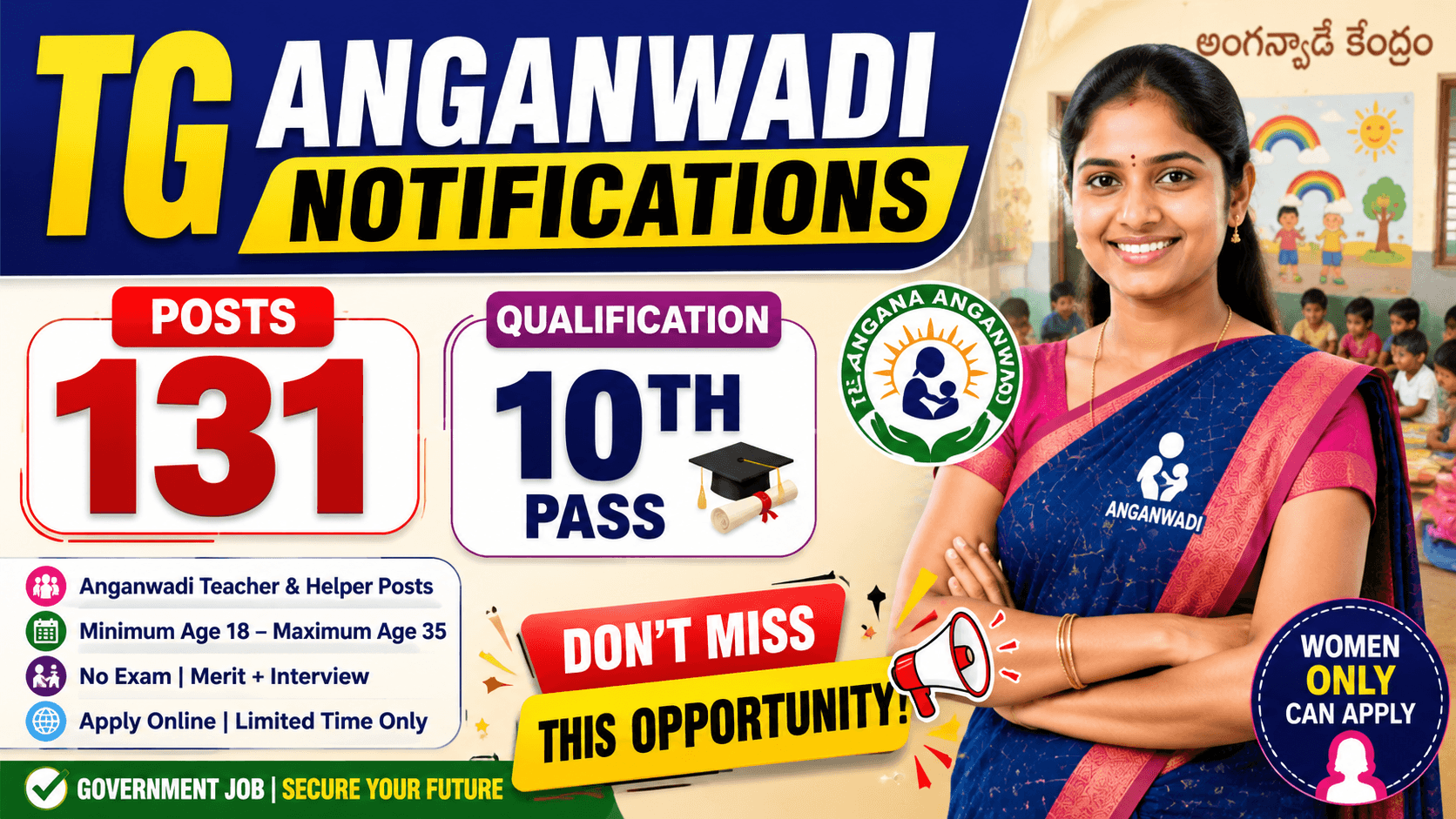 anganwadi jobs 2026